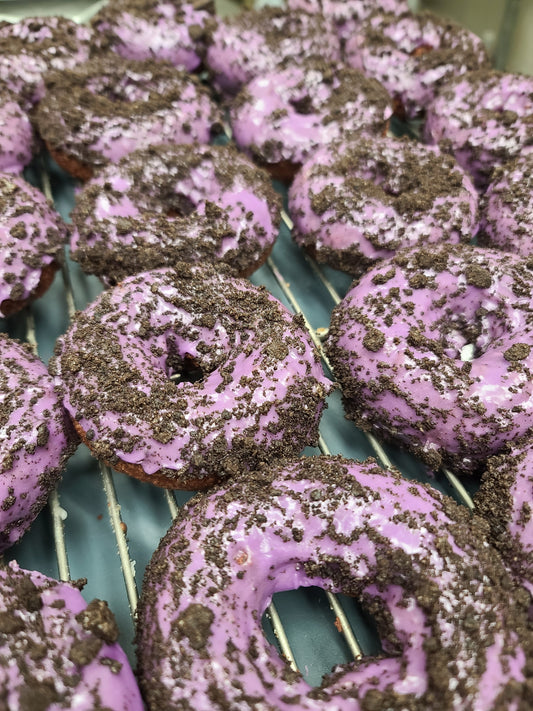 Ube Oreo Donut